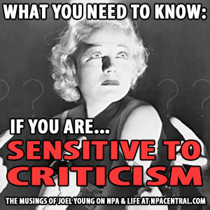 What You Need To Know If You Are Sensitive To Criticism