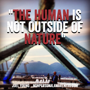 The Human Is Not Outside Of Nature